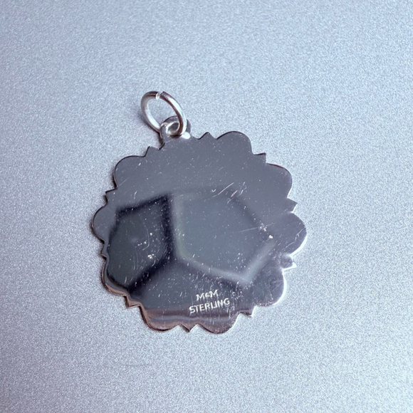 M&M Sterling Silver 925 Pisces Fish Zodiac Horoscope Charm Pendant - Picture 3 of 5